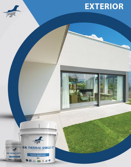 Thermal Shield Xt Exterior Insulation Coatings Paint - Liquid Insulation For Exterior Walls